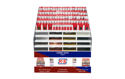 KSE8160 1/32" SOLID BRASSROD (5PCS/CARD)