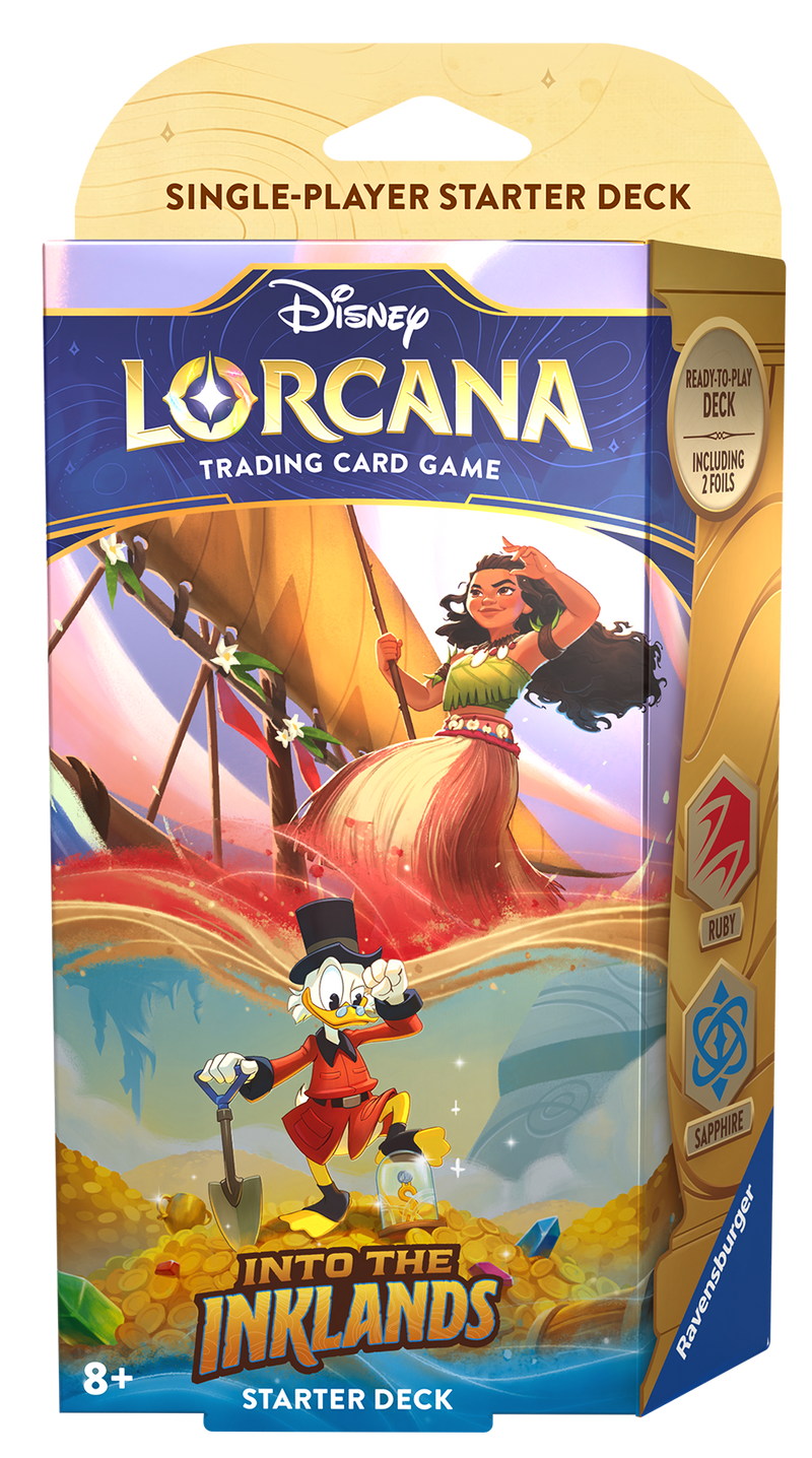 Lorcana: Into The Inklands Starter Deck - Moana/Scrooge McDuck