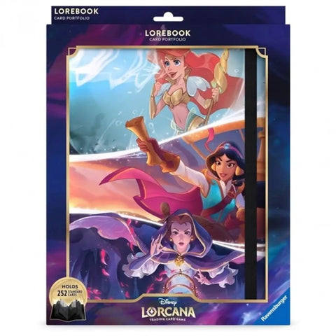 Lorcana: Fabled Ariel/Jasmine/Belle Folio Binder