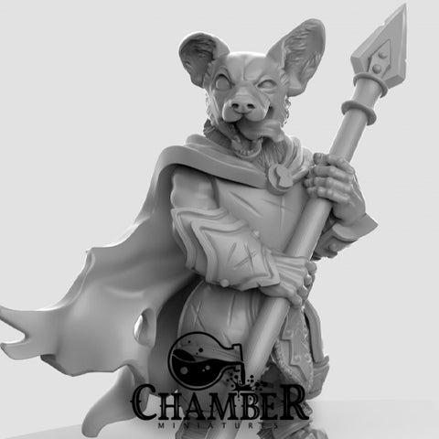 Doggo w/ Spear - Resin Miniatures