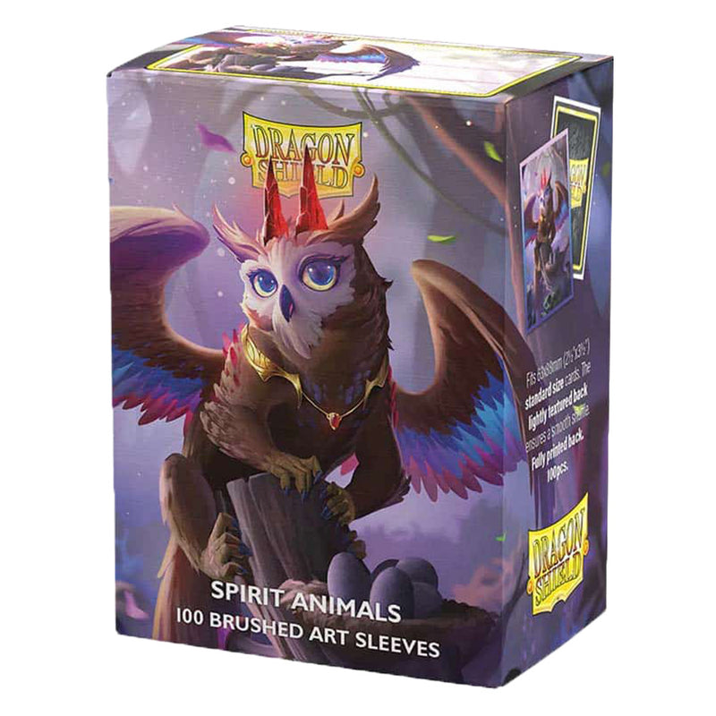 Dragon Shield Brushed Art Sleeve - The Dragowlis