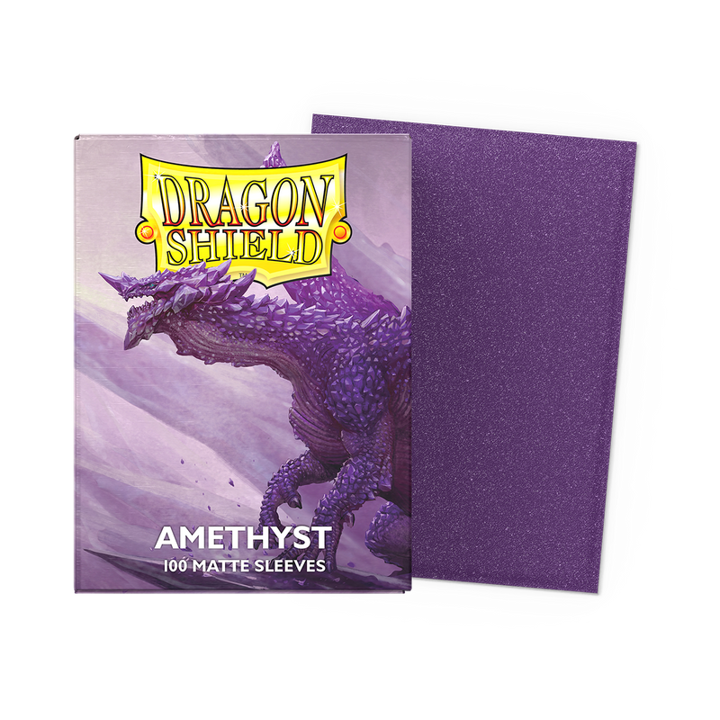 Dragon Shield Matte Sleeve - Amethyst 100ct