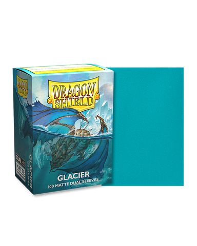 Dragon Shield Matte Dual Sleeves - Glacier 100ct