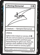 Lifening Elemental [Mystery Booster 2 Playtest Cards]