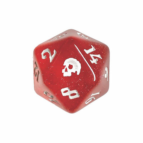 Black Oak Workshop Single Black Death d20 Sparklefury