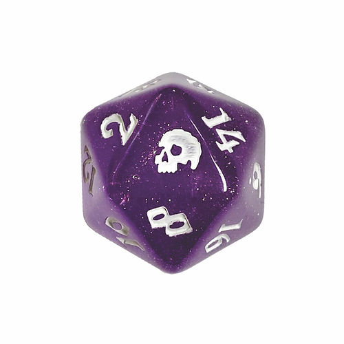 Black Oak Workshop Single Black Death d20 Marie Antoinette
