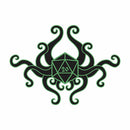 Black Oak Workshop Pins - Tentacle D20