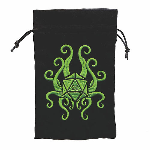 Black Oak Workshop Dice Bag - Tenticle D20