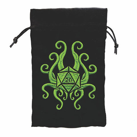 Black Oak Workshop Dice Bag - Tenticle D20