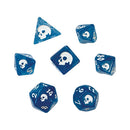 Black Oak Workshop Frost Plague Black Death Polyhedral Dice Set