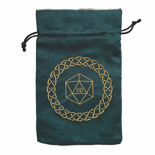 Black Oak Workshop Dice Bag - Celtic