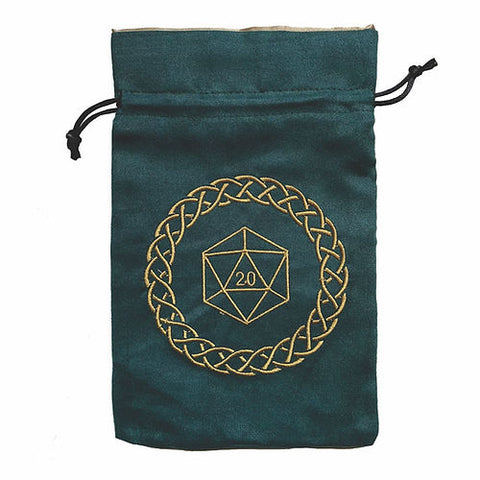 Black Oak Workshop Dice Bag - Celtic