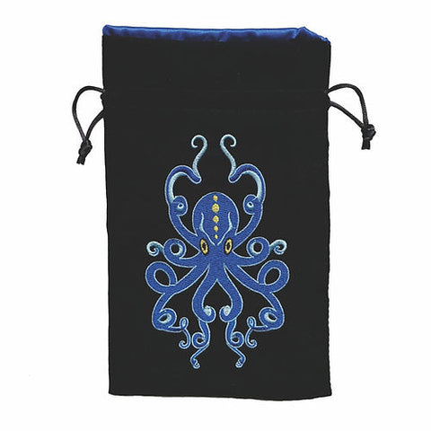 Black Oak Workshop Dice Bag - Blue Kraken