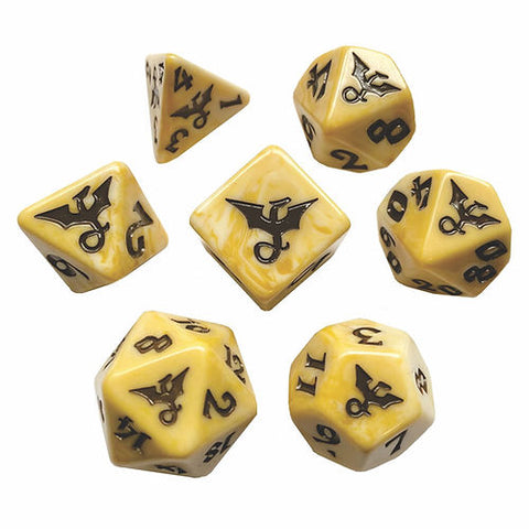 Black Oak Workshop Dracolich Dragon Polyhedral Dice Set