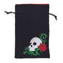 Black Oak Workshop Dice Bag - Skull & Rose