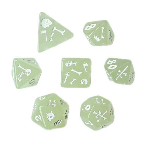 Black Oak Workshop Gelatinous Cube Polyhedral Dice Set
