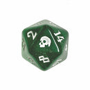 Black Oak Workshop Single Black Death d20 Virulent Viridian