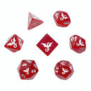 Black Oak Workshop Dragon Polyhedral Dice Set: Sparklefury (Glitter)