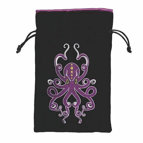 Black Oak Workshop Dice Bag - Purple Kraken