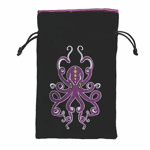 Black Oak Workshop Dice Bag - Purple Kraken