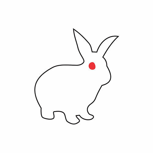 Black Oak Workshop Pins - Evil Rabbit