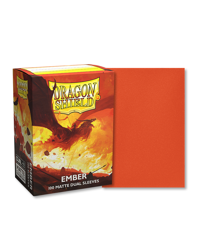 Dragon Shield Matte Dual Sleeves - Ember 100ct