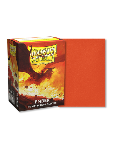 Dragon Shield Matte Dual Sleeves - Ember 100ct