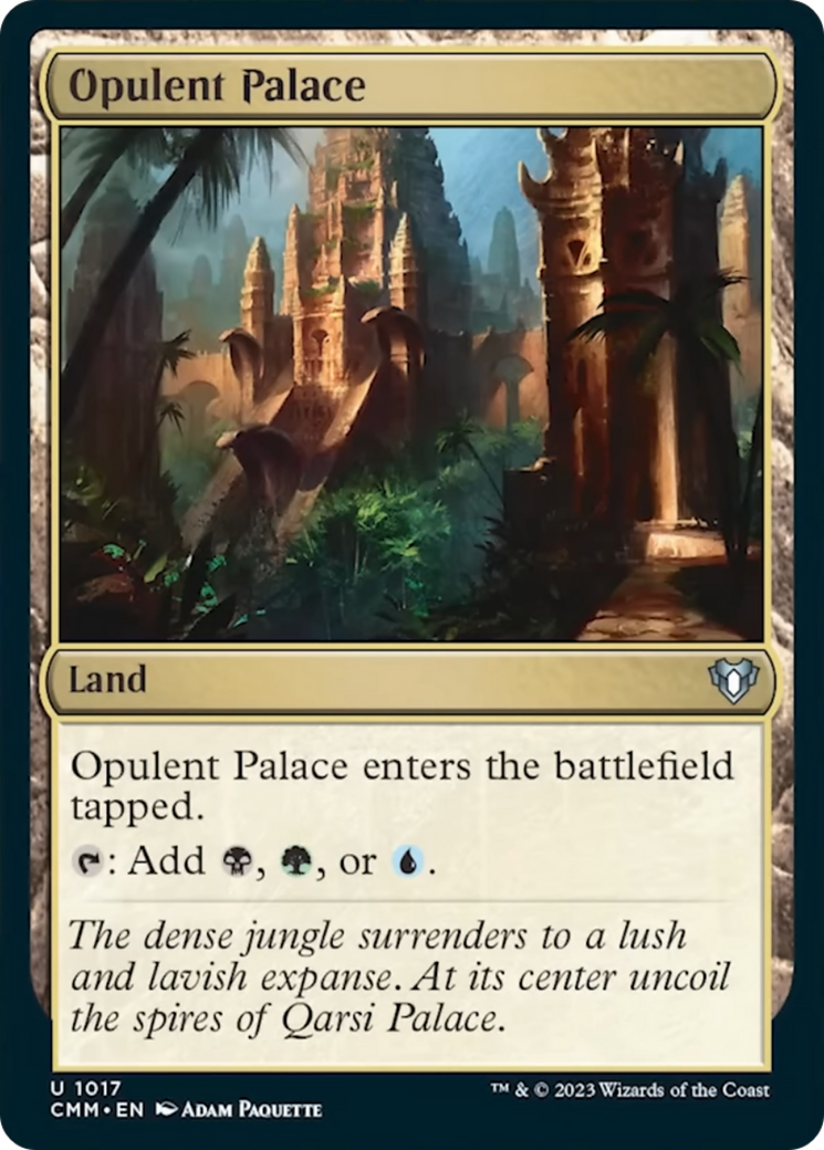 Opulent Palace [Commander Masters]
