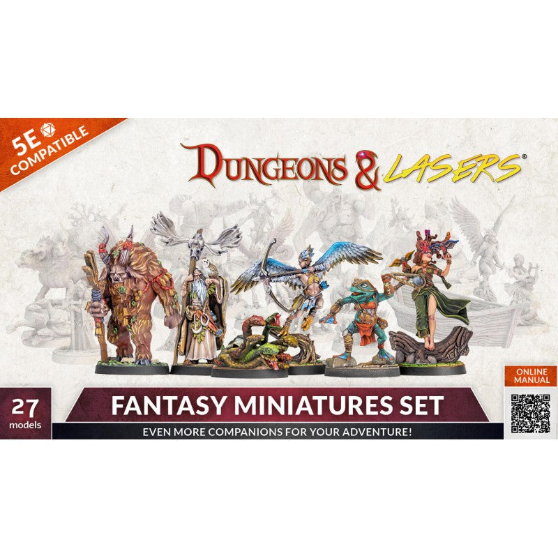 Dungeons & Lasers: Fanstay Miniatures Set