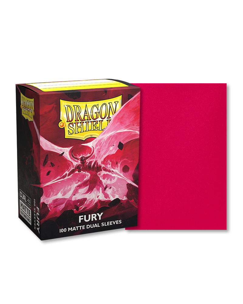 Dragon Shield Matte Dual Sleeves - Fury 100ct