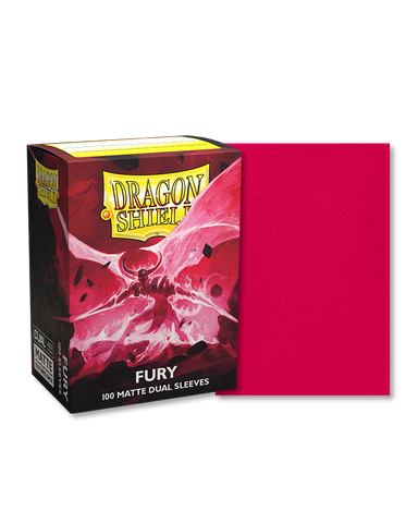 Dragon Shield Matte Dual Sleeves - Fury 100ct