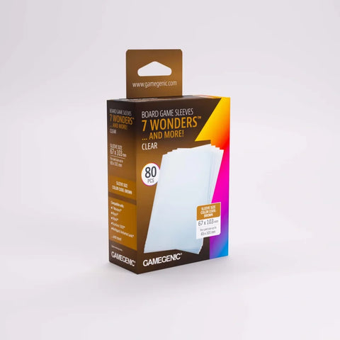 Gamegenic Board Game Sleeves (Size: Brown 65 x 101mm)