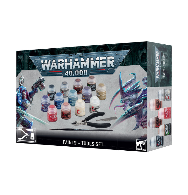 Warhammer 40K Tool Set + Paints