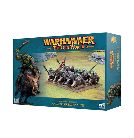 The Old World: Orcs and Goblins - Orc Boar Boyz