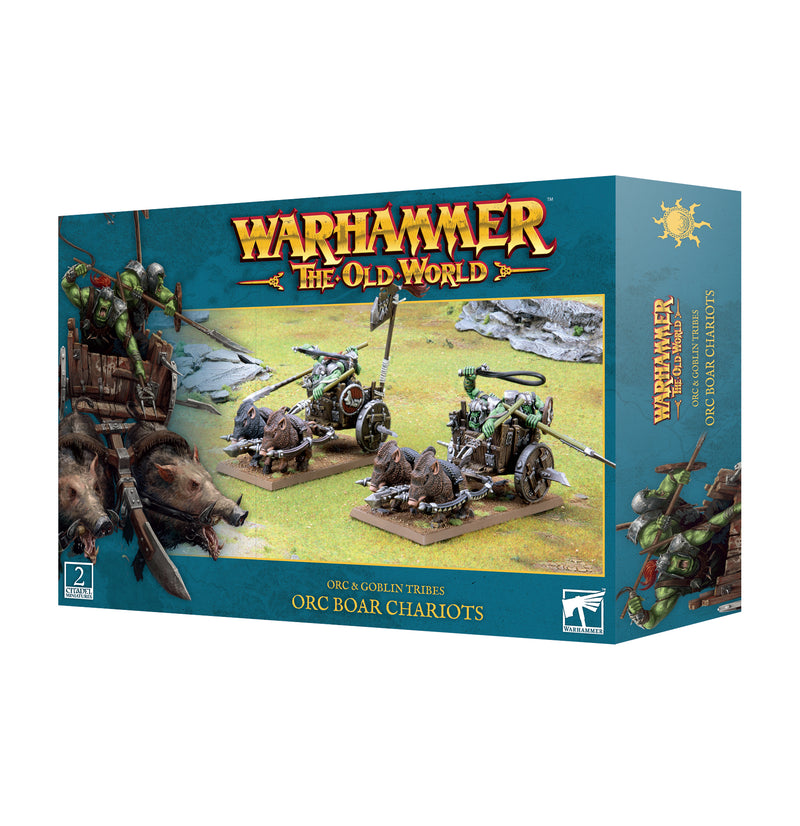 The Old World: Orcs and Goblins - Orc Boar Chariots