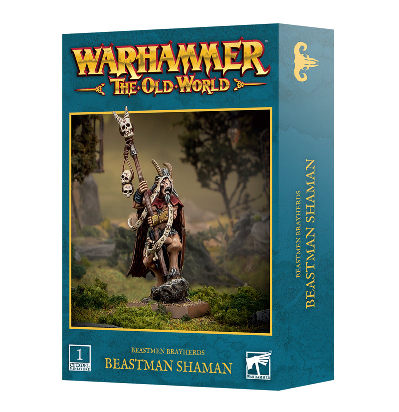The Old World Beastmen Brayheards Beastman Shaman