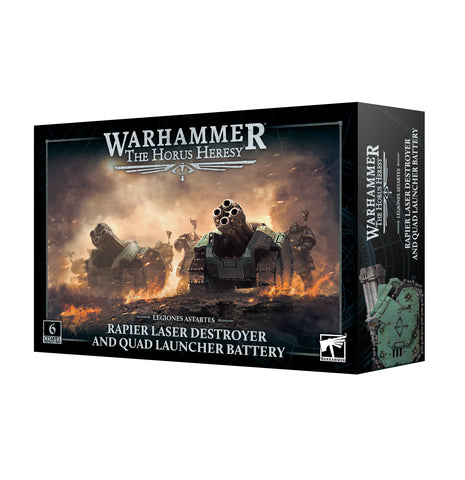 Age of Darkness: Horus Heresy - Legiones Astartes: Rapier Laser Destroyer & Quad Launcher Battery