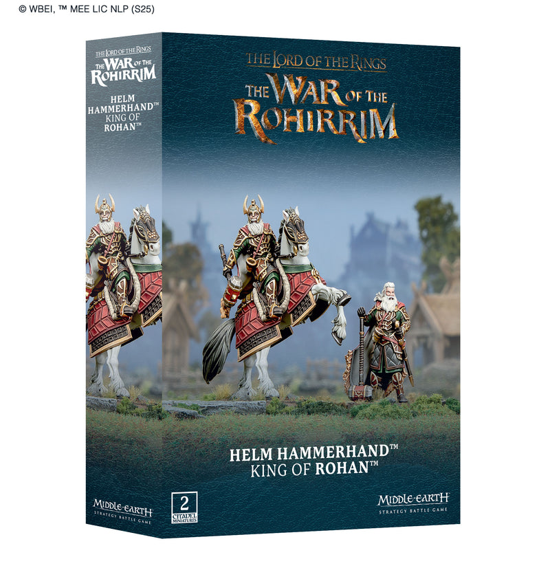 Middle-Earth Strategy Battle Game Helm Hammerhand King of Rohan