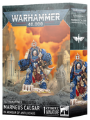 Ultramarines Marneus Calgar in Armour of Antilochus