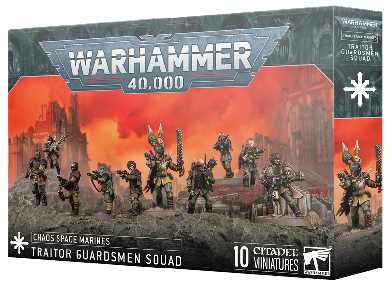 Chaos Space Marines Traitor Guardsmen Squad