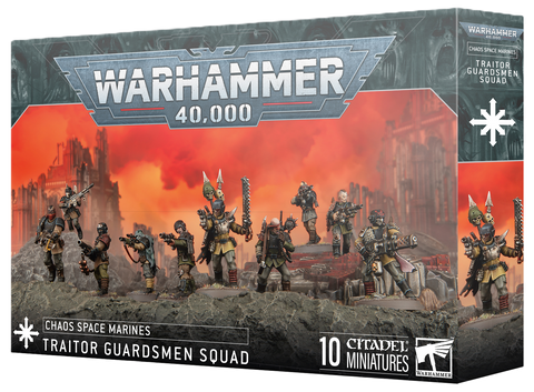 Chaos Space Marines Traitor Guardsmen Squad