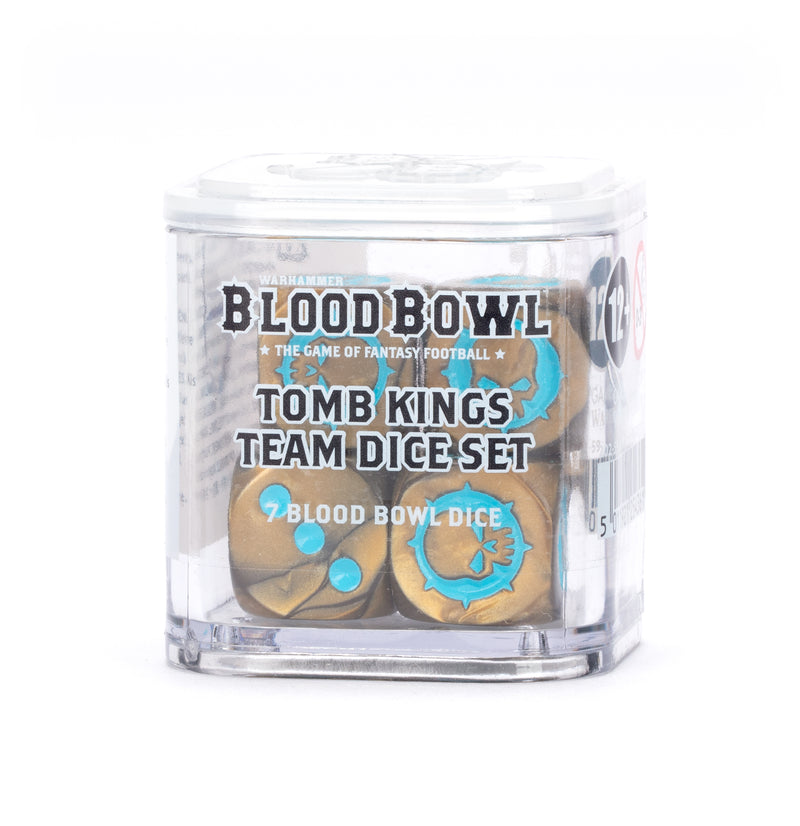 Blood Bowl Tomb King Team Dice Set