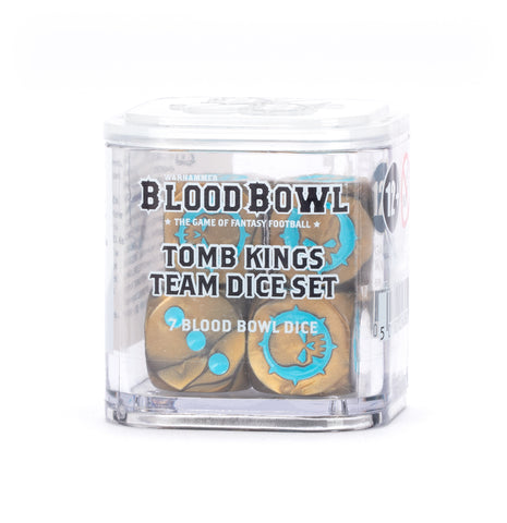 Blood Bowl Tomb King Team Dice Set