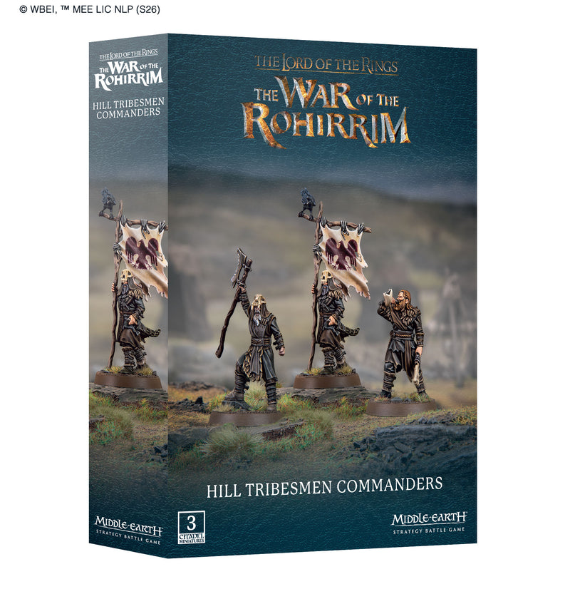 [PREORDER] Middle-Earth Strategy Battle Game Hill Tribesmen Commanders