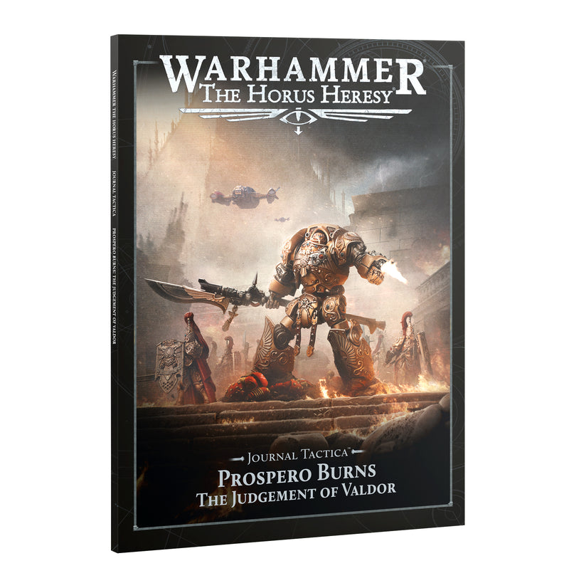[PREORDER] Age of Darkness: Horus Heresy - Journal Tactica Prospero Burns The Judgment of Valdor
