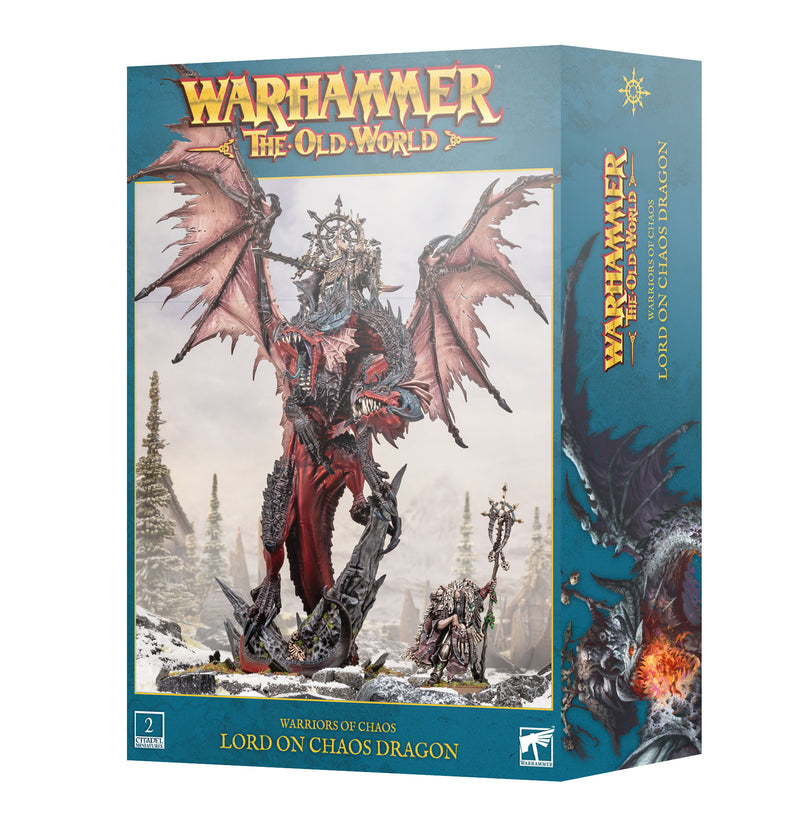 [PREORDER] The Old World: Warriors Of Chaos Lord on Chaos Dragon