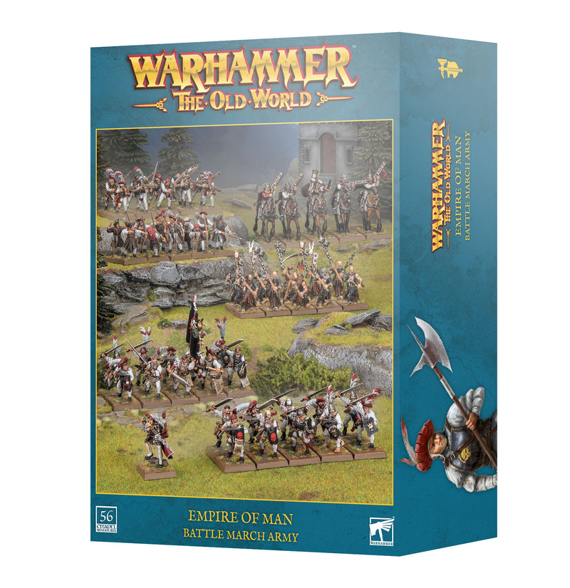 [PREORDER] The Old World Empire of Man Battle March Army