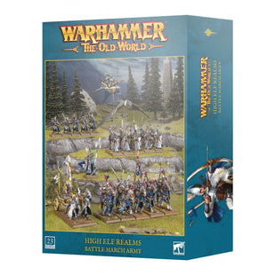 [PREORDER] The Old World High Elf Realms Battle March Army