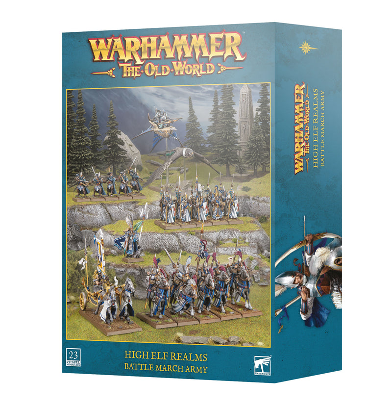 [PREORDER] The Old World High Elf Realms Battle March Army