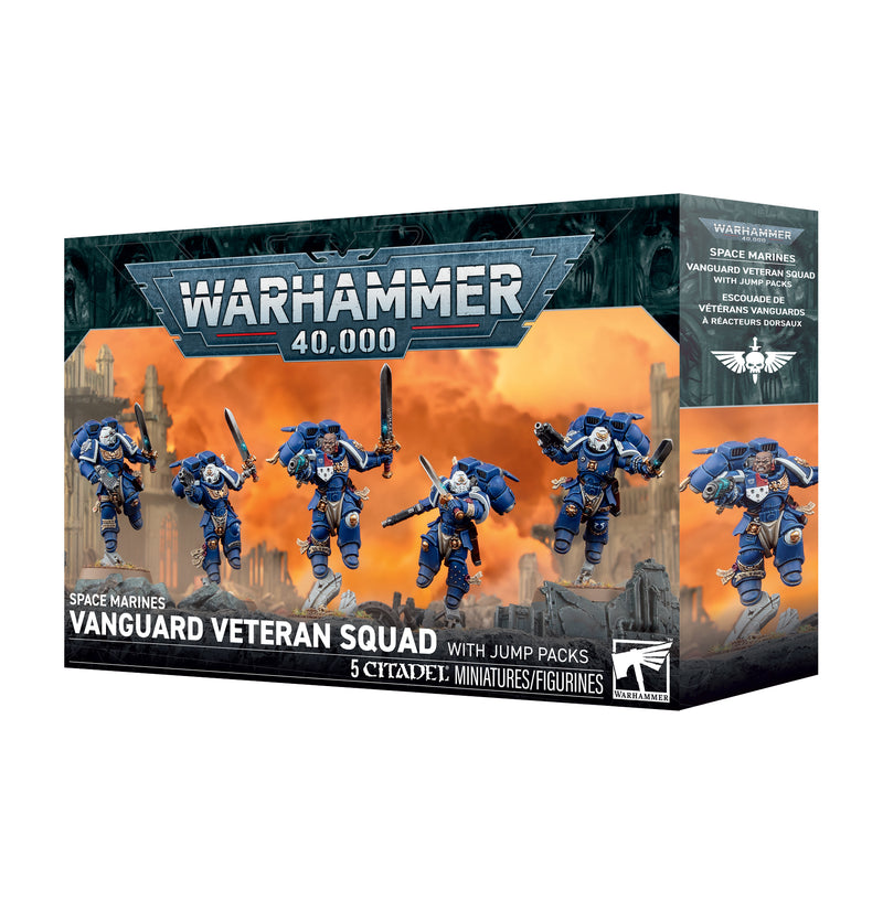 [PREORDER] Space Marines Vanguard Veteran Squad With Jump Packs